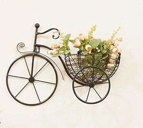 Bicycle Iron Wall Wall Hanging Flower Holder Living Room