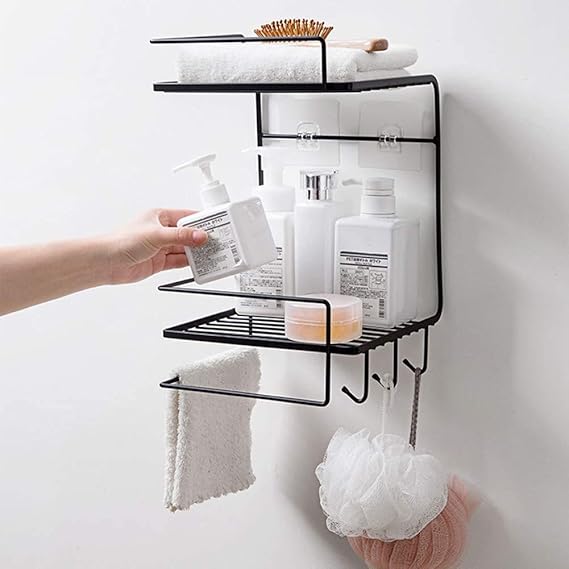 Metal Bathroom Shelf Bathroom Shelves Rack Organizer